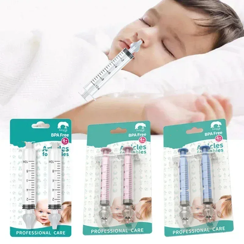 Kit Lavagem Nasal Infantil TinySteps: Seringa de Silicone para Bebê Respirar Melhor e Dormir Tranquilo - 2 Unidades — imagem 1