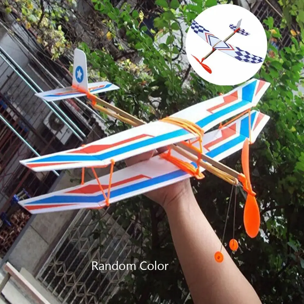 Avião de Brinquedo Montável TinySteps | Construção Criativa com Espuma e Borracha Elástica | Brinquedo Educativo