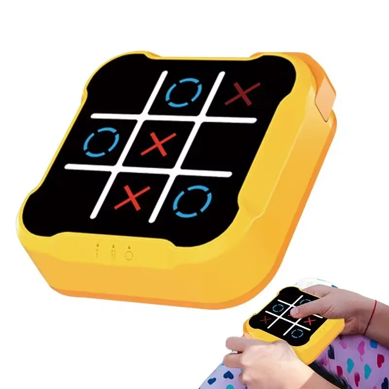 Jogo de Tabuleiro Educativo Tic-Tac-Toe Eletrônico Montessori TinySteps: Diversão e Aprendizado para Crianças — imagem 1