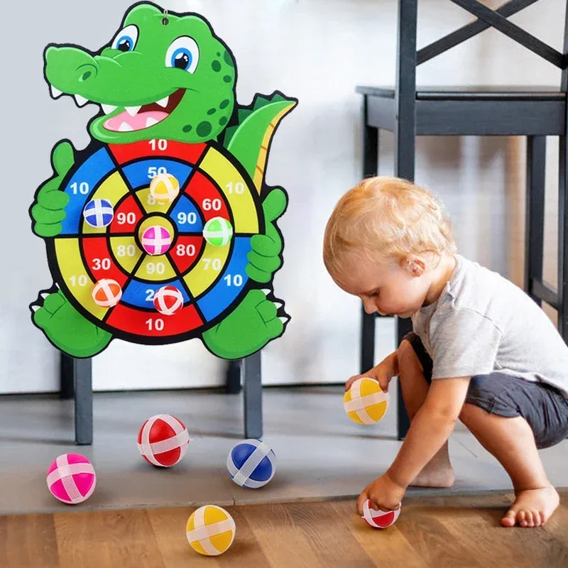 Jogo de Dardos Adesivos Educativos Montessori TinySteps | Desenvolvimento Divertido para Crianças 3 a 7 Anos — imagem 1