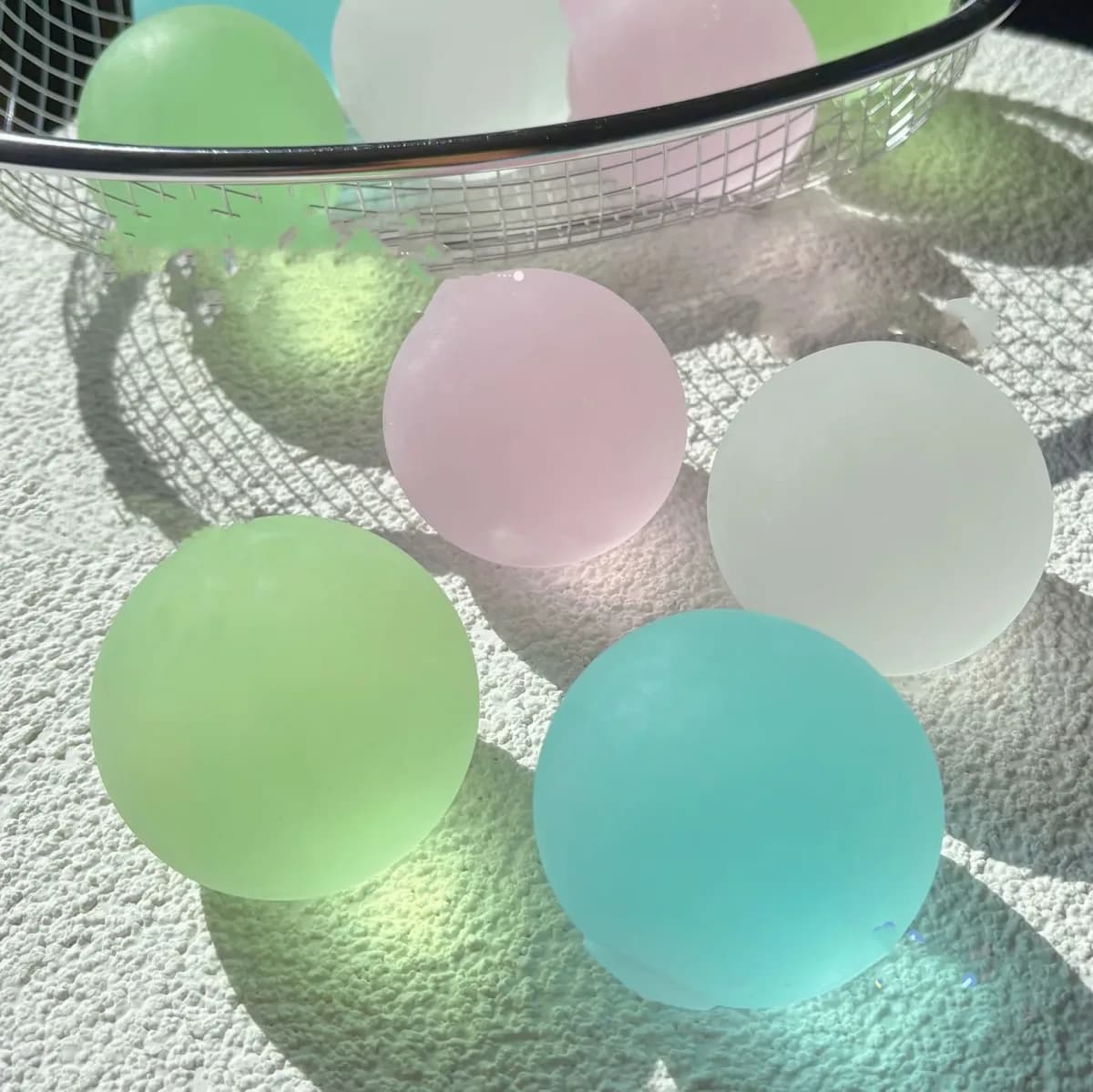 Squishy de Maltose Azul TinySteps: Brinquedo Sensorial Macio e Transparente para Relaxar