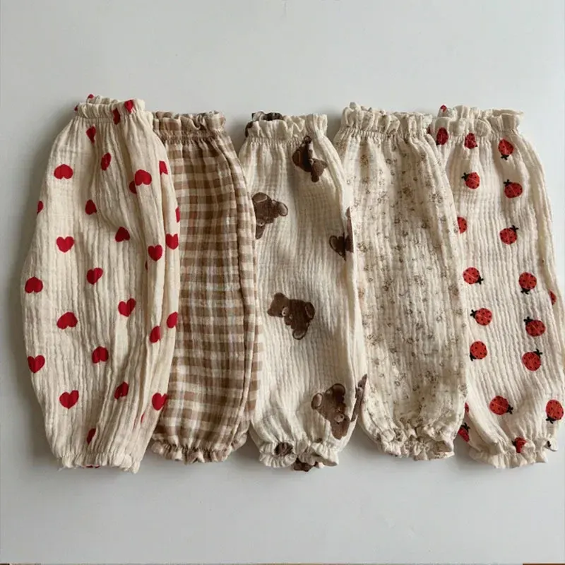 Calça Saruel Bebê Unissex TinySteps Algodão Orgânico e Linho: Conforto e Liberdade para Brincar