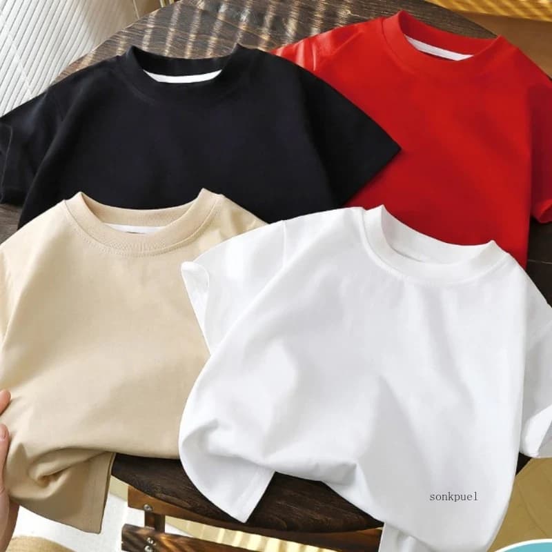 Camiseta Infantil de Algodão TinySteps | Manga Curta para Bebês e Meninos | Conforto e Estilo no Verão — imagem 1