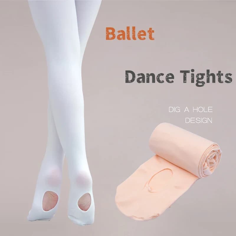 Meia-Calça de Ballet Infantil TinySteps para Meninas - Conforto e Flexibilidade para Pequenas Bailarinas